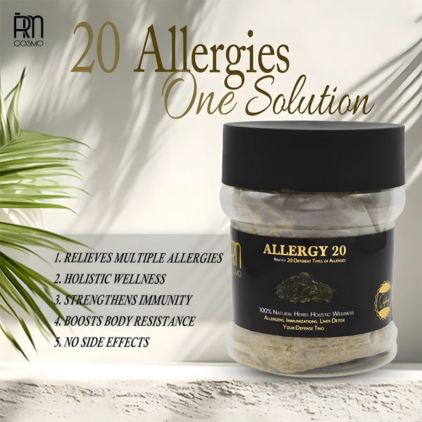 Safoof Allergy 20 – Natural Herbal Wellness Blend