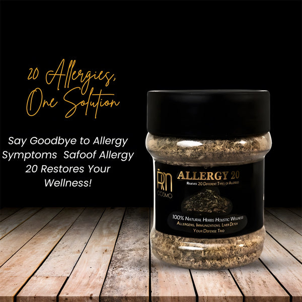 Safoof Allergy 20 – Natural Herbal Wellness Blend